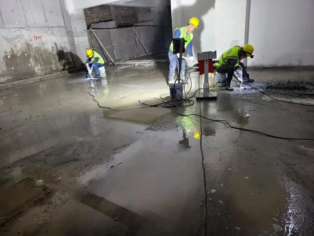 石家庄赵县地下室堵漏